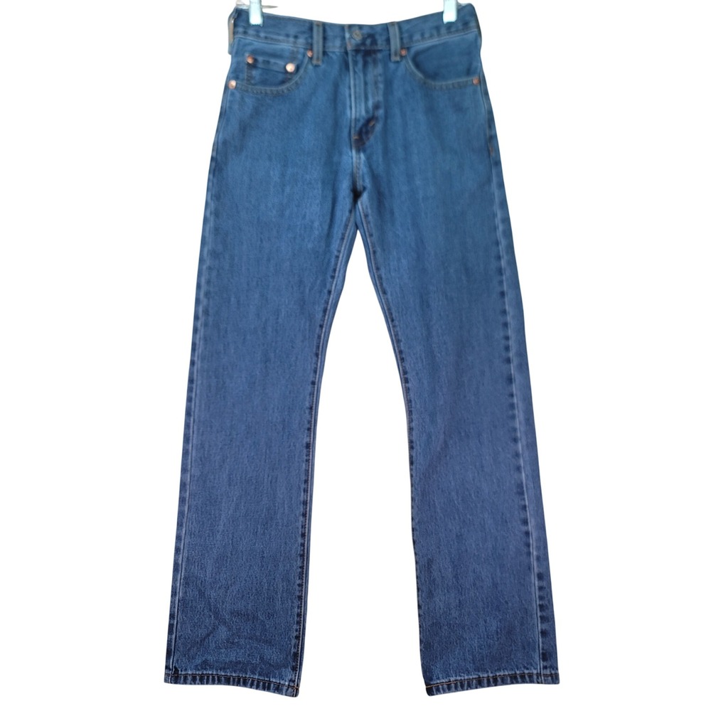 Levi's 517 Bootcut Jeans Mens 29x31 Blue Denim Cotton Classic Fit Cowbow Western